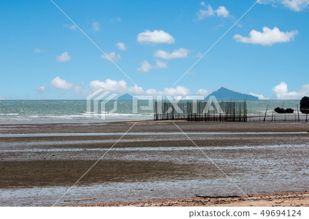 Sky and beach in the daytime of Thailand Sky and beach in the daytime of Thailand 49694124