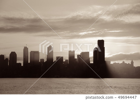 Seattle sunrise Seattle sunrise 49694447