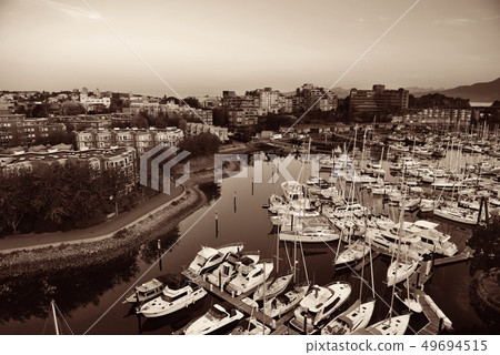 Vancouver harbor view 49694515