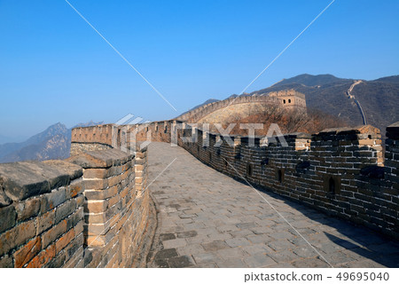 Great Wall in the morning Great Wall in the morning 49695040