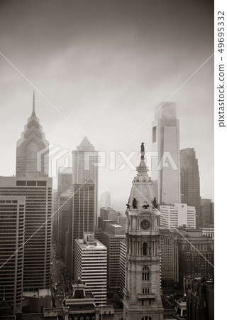 Philadelphia city rooftop Philadelphia city rooftop 49695332