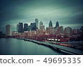 Philadelphia Skyline 49695335