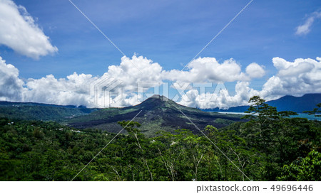 Mount Batur on the Kintamani Plateau, Bali Mount Batur on the Kintamani Plateau, Bali 49696446