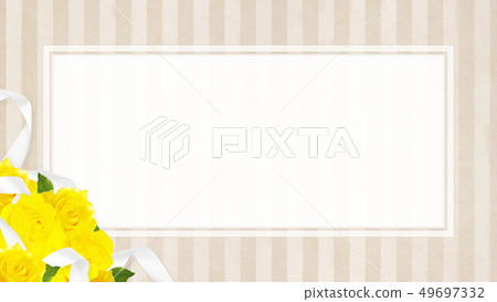 Background-Rose-Yellow-Father's Day-Beige-Frame Background-Rose-Yellow-Father's Day-Beige-Frame 49697332