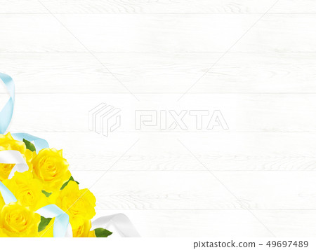 Background-Rose-Yellow-Father's Day-White Wall Background-Rose-Yellow-Father's Day-White Wall 49697489