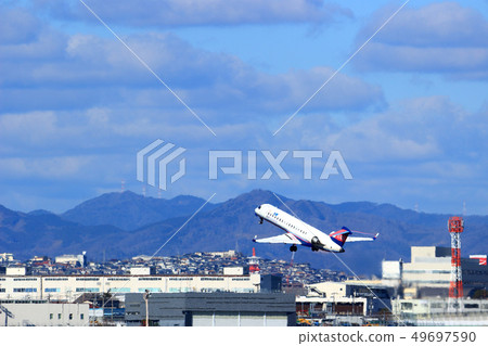 Osaka International Airport Take off 49697590