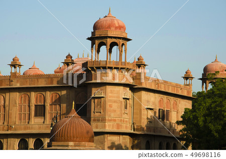 Lalgarh Palace, Bikaner, Rajasthan, India. Lalgarh Palace, Bikaner, Rajasthan, India. 49698116