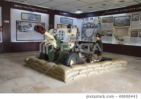 Tank with soldier, War Museum, Jaisalmer Rajasthan Tank with soldier, War Museum, Jaisalmer Rajasthan 49698441