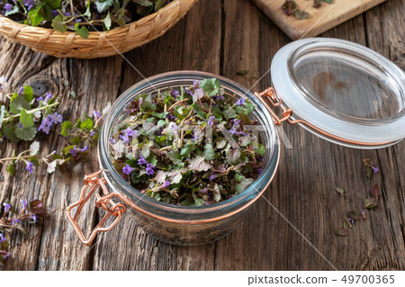 Preparation of ground-ivy herbal syrup  49700365
