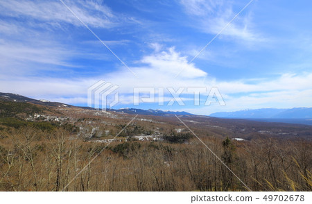 Scenery of Venus line Yatsugatake Mt. Fuji Scenery of Venus line Yatsugatake Mt. Fuji 49702678