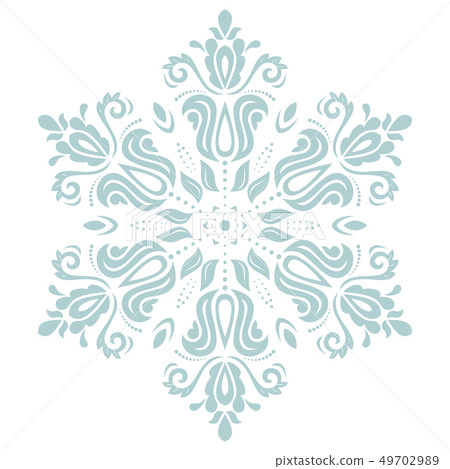Oriental Abstract Vector Pattern 49702989