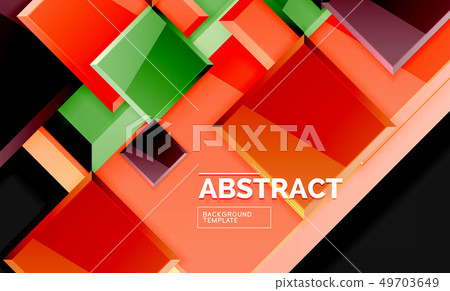 Shiny style geometric background 49703649