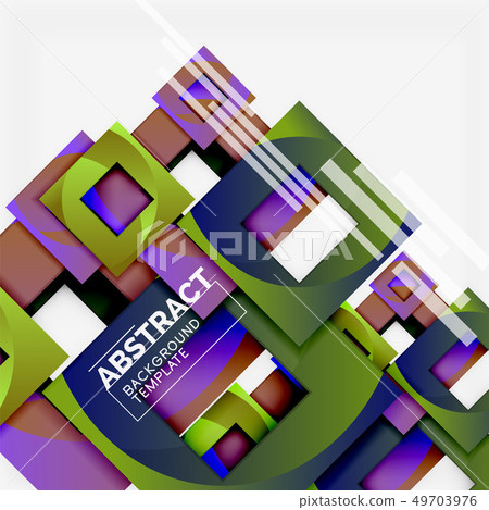 Geometric minimal abstract background with 49703976