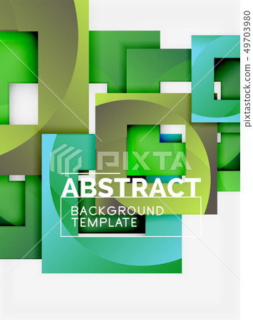 Background abstract squares, geometric minimal 49703980