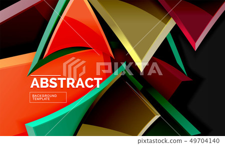 Squares and triangles geometrical background Squares and triangles geometrical background 49704140
