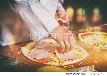 Fresh Italian pizza 49705145