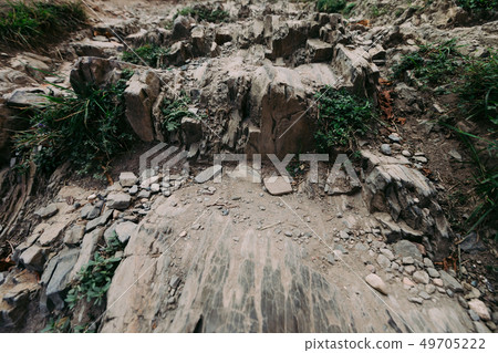 Stones texture and background. 49705222