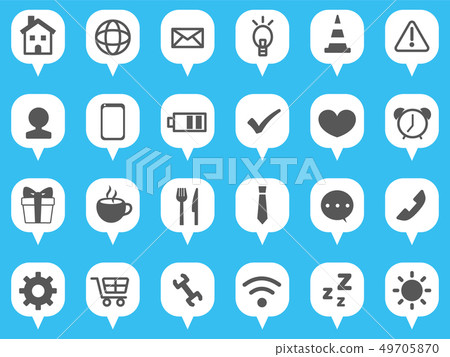 Web圖標通知標記集 49705870
