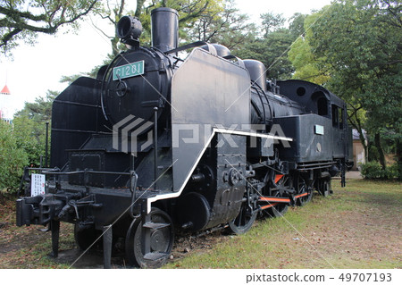 島原鐵路保護蒸汽機車C 1201島原市長崎縣九州 49707193