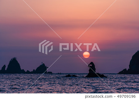 (Shizuoka Prefecture) Sunset at Nishi Izu and Otako Coast (Shizuoka Prefecture) Sunset at Nishi Izu and Otako Coast 49709196