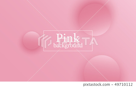 Pink background. 3d design. 49710112