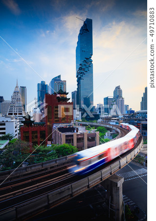 Bangkok business district Bangkok business district 49710883