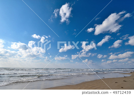 Ishikawa prefecture Senri beach coast Ishikawa prefecture Senri beach coast 49712439