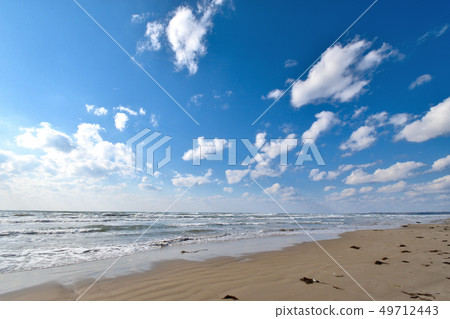 Ishikawa prefecture Senri beach coast Ishikawa prefecture Senri beach coast 49712443