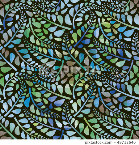 Organic pattern - seamless - Stock Illustration [49712640] - PIXTA