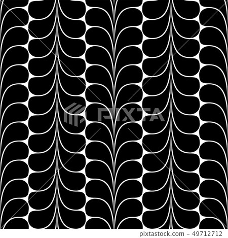 Retro flower pattern - seamless 49712712
