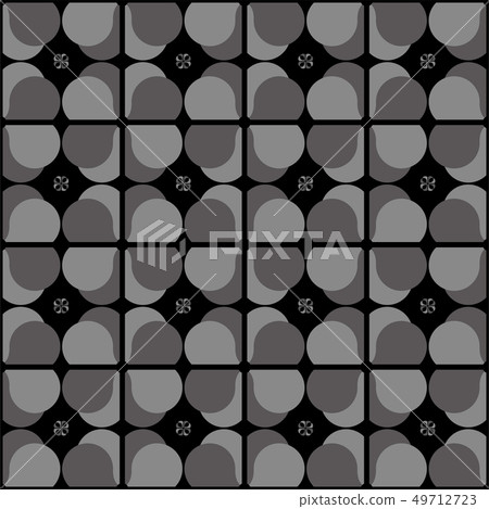 Retro flower pattern - seamless Retro flower pattern - seamless 49712723