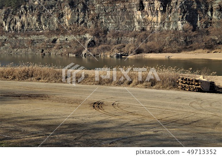 安東，河邊的河流，流過Maul河[韓國，安東] 49713352