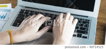 people working on computer for marketing online 49714525