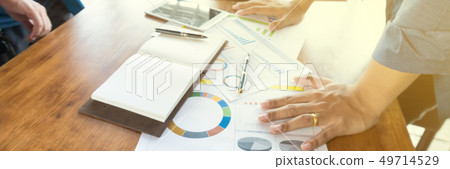 people working on computer for marketing online 49714529