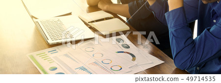 people working on computer for marketing online 49714535