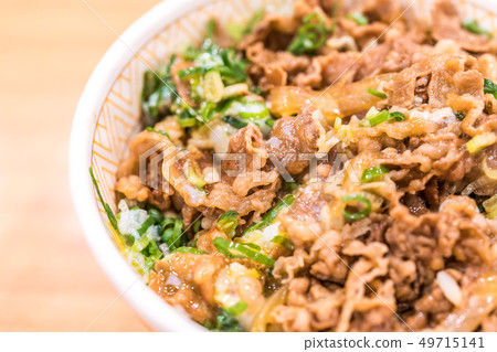 gyudon, beef, cooking 49715141