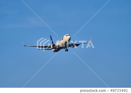 Aircraft landing 49715491