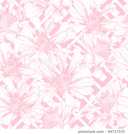 Pink Seamless Pattern for Romantic Valentines Day - Stock Illustration ...