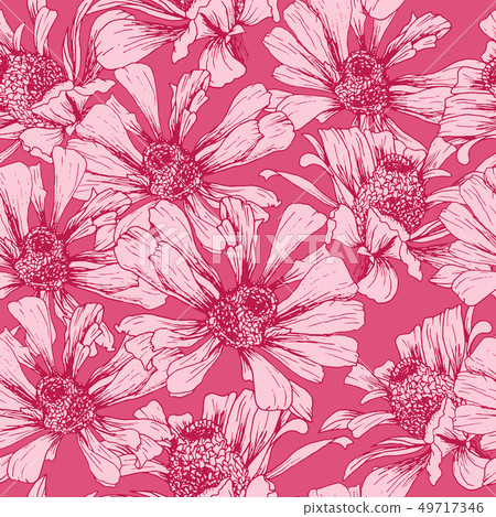 Pink Seamless Pattern for Romantic Valentines Day 49717346