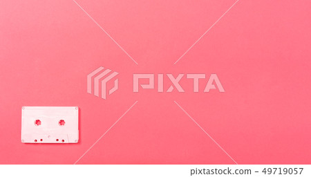 Retro cassette tape Retro cassette tape 49719057