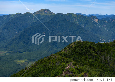 從山上看到的日光Shirane山。 49719161