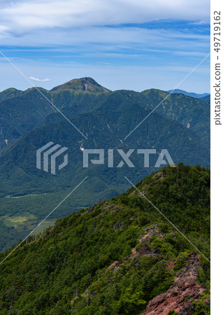從山上看到的日光Shirane山。 49719162