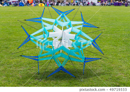 Kite Festival.Kite on the ground Kite Festival.Kite on the ground 49719333