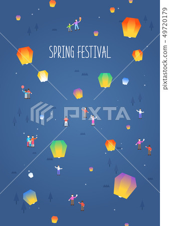 Spring Festival Illustration Spring Festival Illustration 49720179