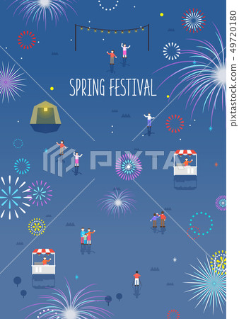Spring Festival Illustration 49720180