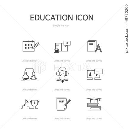 Line Icon Set 49720200