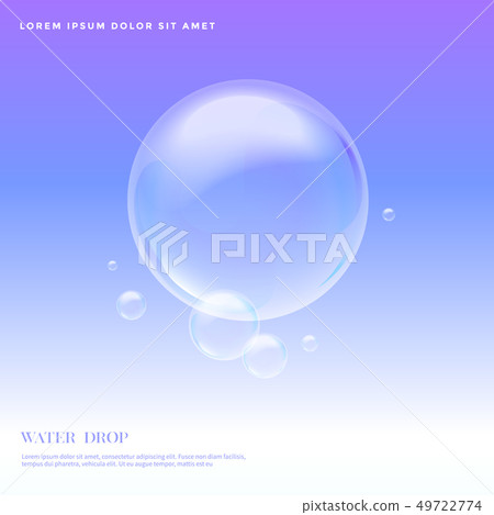 Transparent and colorful drops Transparent and colorful drops 49722774