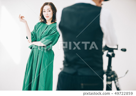 Creative photography landscape model 49722859