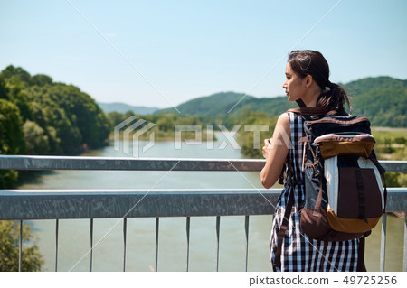 Woman Hokkaido travel Woman Hokkaido travel 49725256