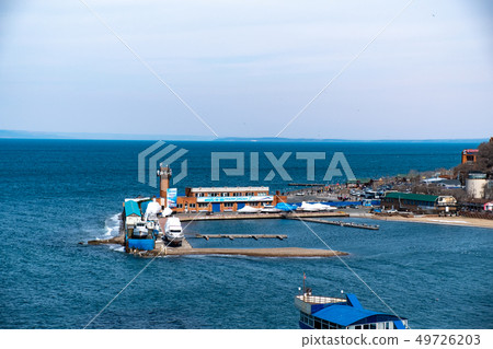 Vladivostok, Russia - 24 March, 2019: View of the Vladivostok, Russia - 24 March, 2019: View of the 49726203